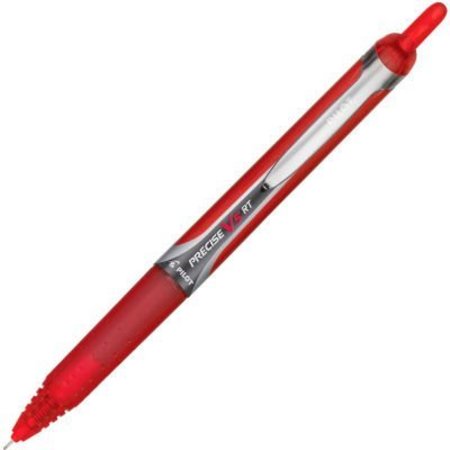 PILOT Pilot¬Æ Precise V5 RT Rollerball Retractable Pen, Refillable, Extra Fine, 0.5mm, Red Ink 35458
